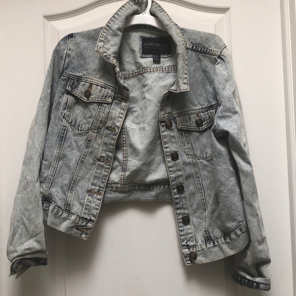 Light Wash Demin Jacket